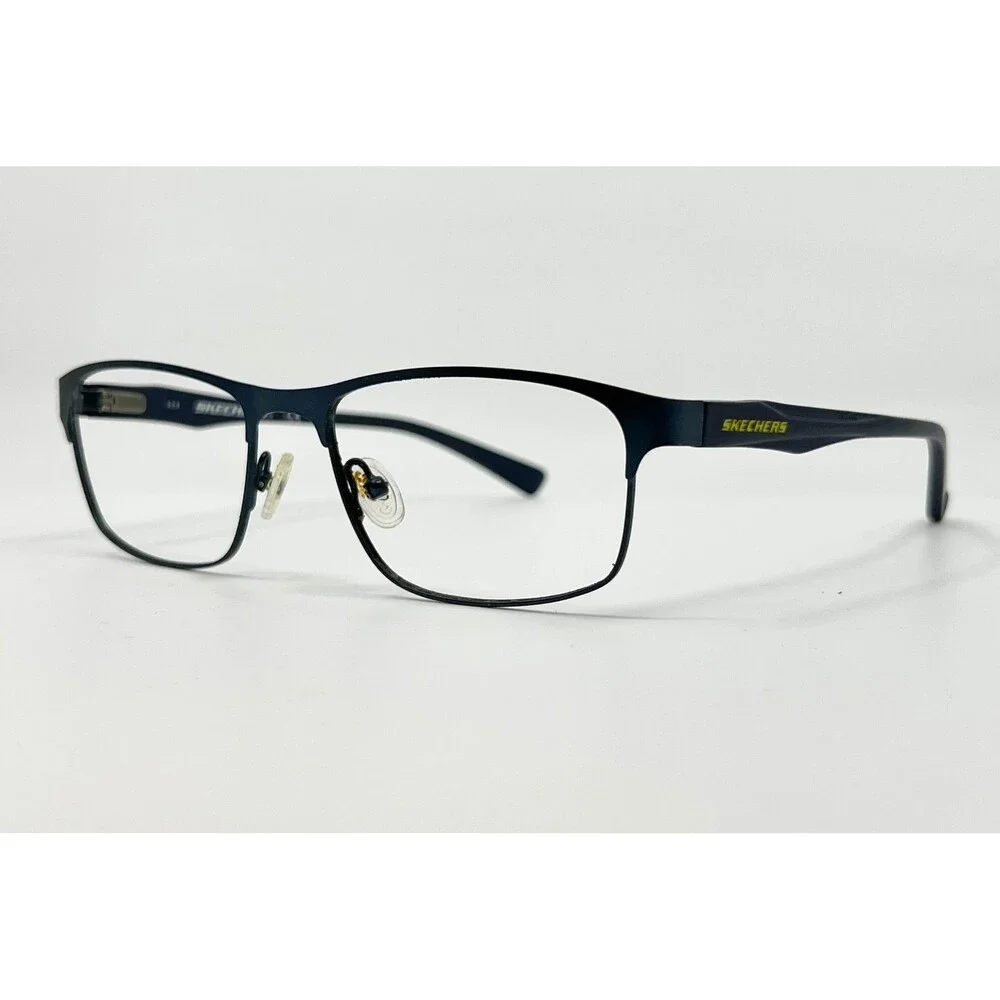 Skechers Eyeglasses Mens Blue Matte Rectangular SE3230 091 53-17-140